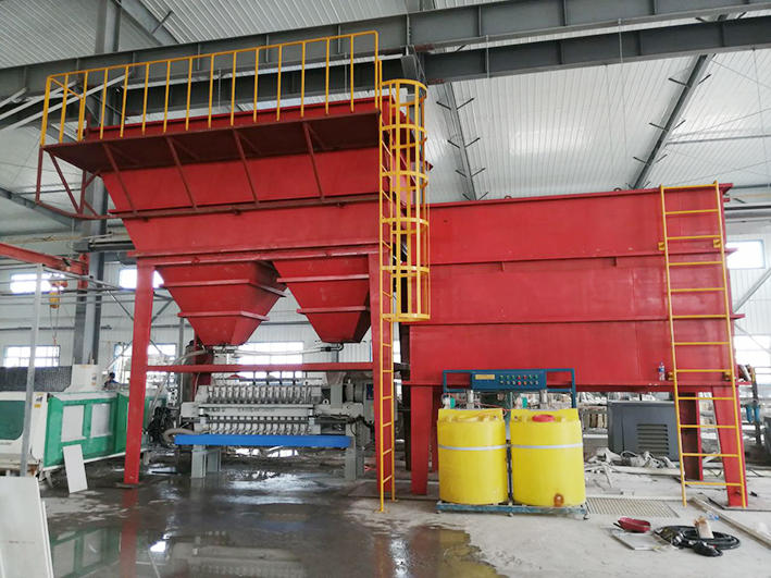Sewage treatment equipment of Liaoning Shangwei New Material Co., Ltd.